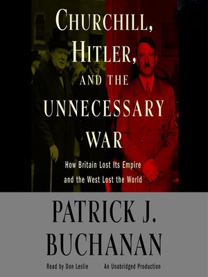cover image of Churchill, Hitler and "The Unnecessary War"
